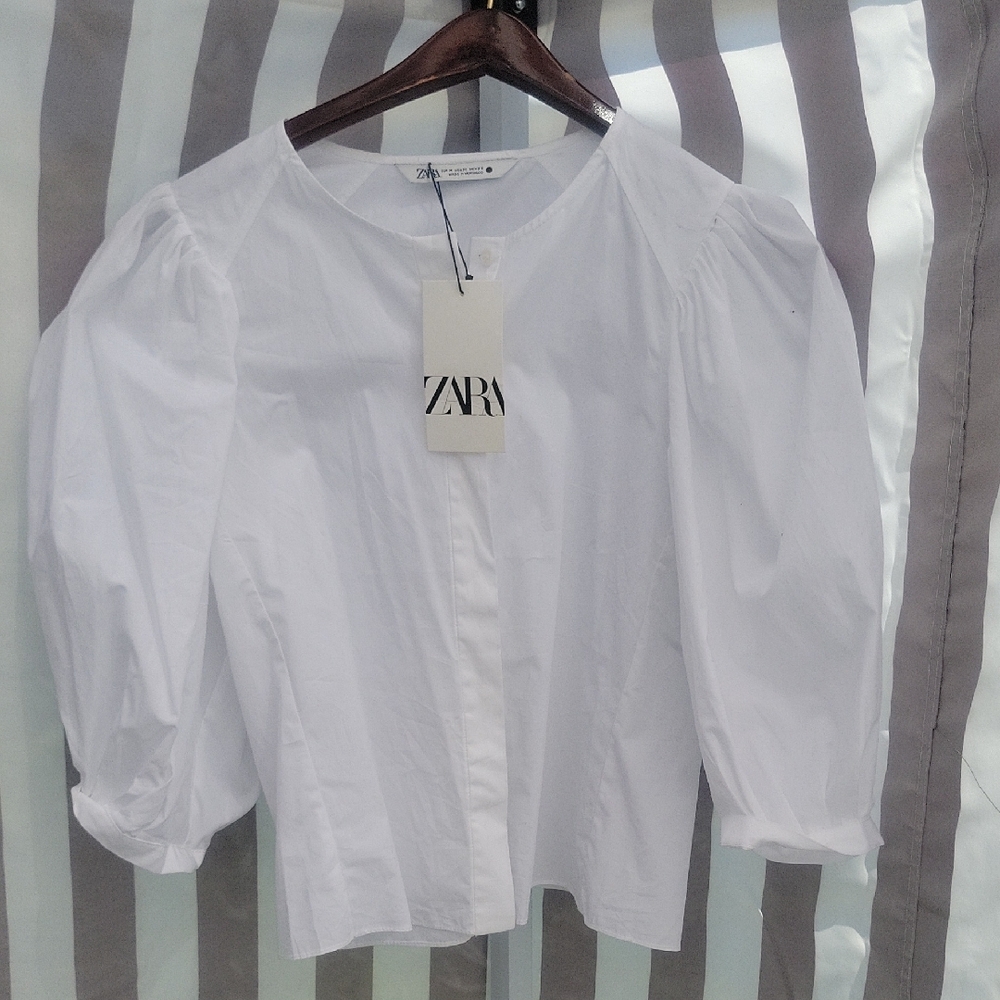 Zara White Women's Top